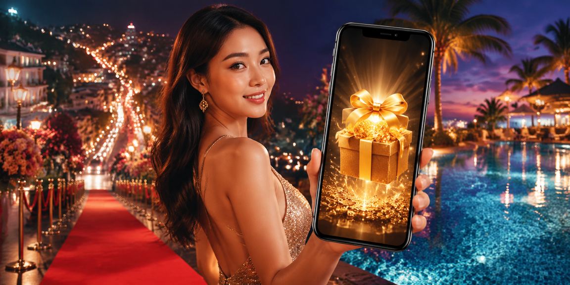 Thông báo ưu đãi lễ hội và giao diện ứng dụng Android joy4